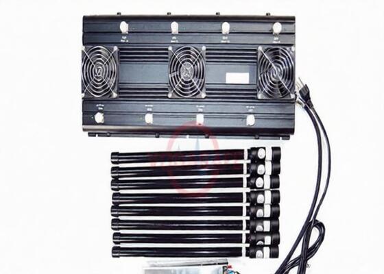 Φράσσοντας συσκευή κηφήνων Wifi οκτώ τρόπων, Jammer κηφήνων εξάρτηση φιλική προς το περιβάλλον