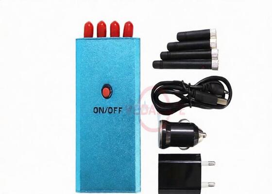 Αγορά Jammer τηλεφωνικής συχνότητας κυττάρων τεσσάρων κεραιών, κινητό τηλεφωνικό Jammer αποτελεσματικό μέχρι 10m online manufacture