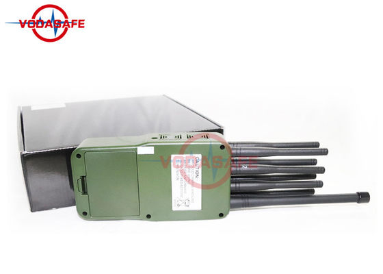 Αγορά Jammer κυττάρων κάλυψης 20m φορητός τηλεφωνικό φράσσοντας τύπος σκουπισμάτων Wifi 2.4G 5.8G online manufacture