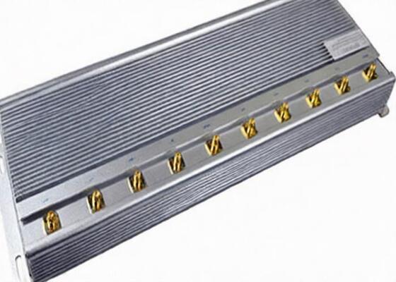 Αγορά Το ασημένιο χρώμα καθόρισε κινητό Jammer τηλεφωνικών σημάτων με 10 διαφορετικές συχνότητες online manufacture