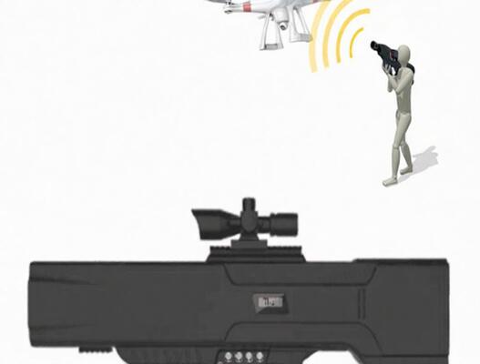 Αγορά 55W Jammer 8001000m σημάτων κηφήνων μπαταριών λίθιου για WiFi 2.4GHz 5.8GHz GPSL1 online manufacture