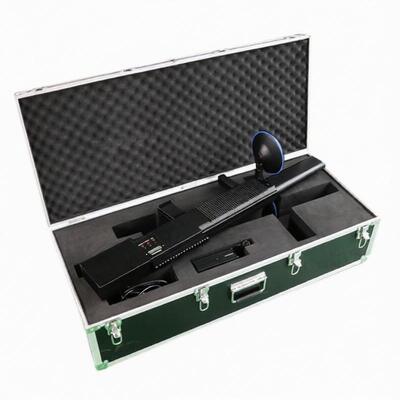 Αγορά Φορητό Jammer τηλεφωνικών σημάτων κυττάρων, φράσσοντας συσκευή 8001500m κηφήνων απόσταση παρέμβασης online manufacture