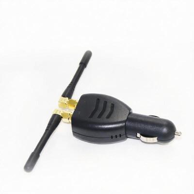 Αγορά 2 ζώνες Φορτιστής φορτιστή αυτοκινήτου GPS L1 L2 Κινητό τηλέφωνο σήμα αποκλεισμού 5-15 μέτρα ακτίνα online manufacture