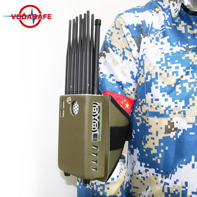 Αγορά 12 Jammer 12Walt σημάτων ιχνηλατών ΠΣΤ ζωνών 5G 4G 3G Wifi φορητή φράσσοντας σειρά 30meter online manufacture