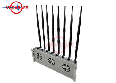 3 Built In Fans Cell Phone Signal Jammer Aluminum Alloy Radiator Cooling System