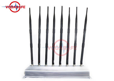 3 Built In Fans Cell Phone Signal Jammer Aluminum Alloy Radiator Cooling System